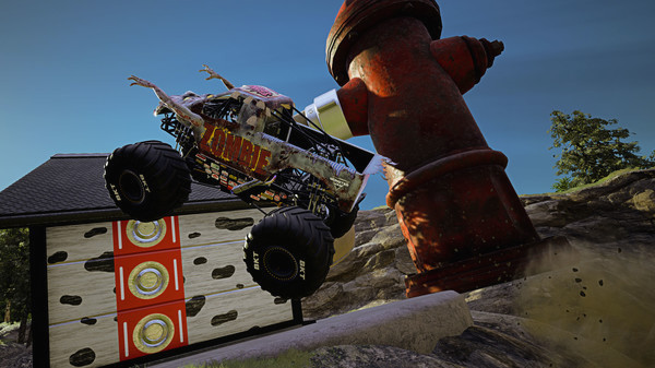 Игра Monster Jam Steel Titans 2, скриншот