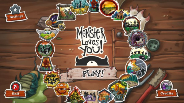 Игра Monster Loves You!, скриншот
