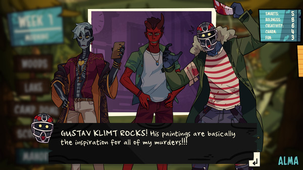 Игра Monster Prom 2: Monster Camp, скриншот