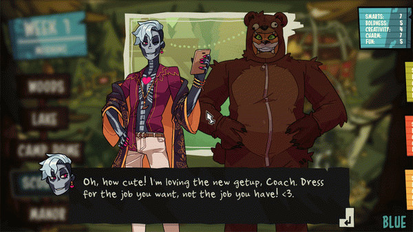 Игра Monster Prom 2: Monster Camp, скриншот