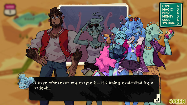 Игра Monster Prom 3: Monster Roadtrip, скриншот