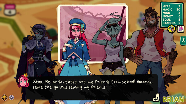 Игра Monster Prom 3: Monster Roadtrip, скриншот