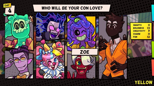 Игра Monster Prom 4: Monster Con, скриншот