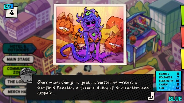 Игра Monster Prom 4: Monster Con, скриншот