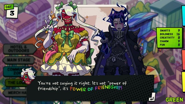 Игра Monster Prom 4: Monster Con, скриншот