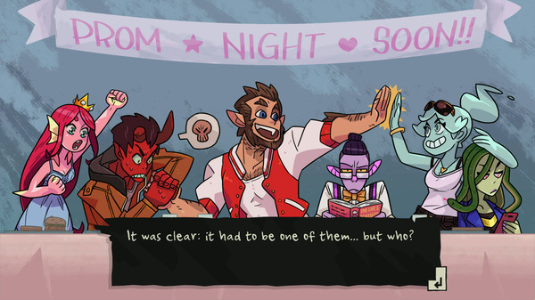 Игра Monster Prom, скриншот