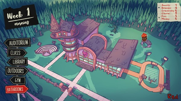 Игра Monster Prom, скриншот