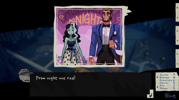 Игра Monster Prom, скриншот