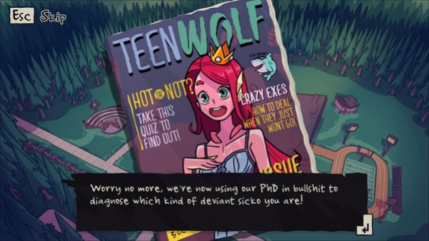 Игра Monster Prom, скриншот