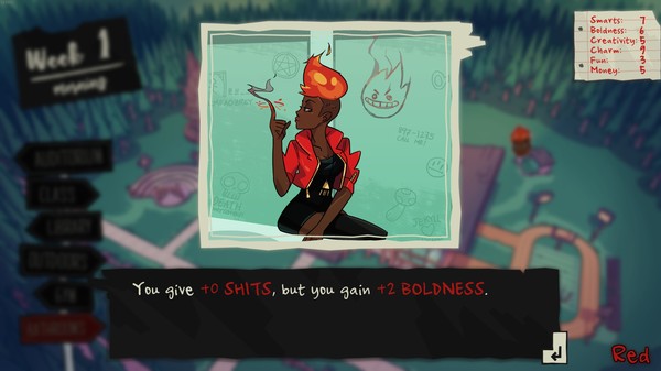 Игра Monster Prom, скриншот