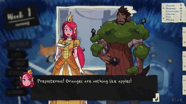 Игра Monster Prom, скриншот
