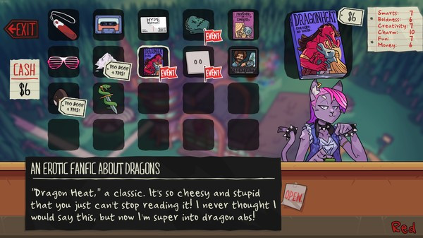 Игра Monster Prom, скриншот