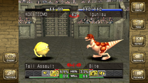 Игра Monster Rancher 1 & 2 DX, скриншот