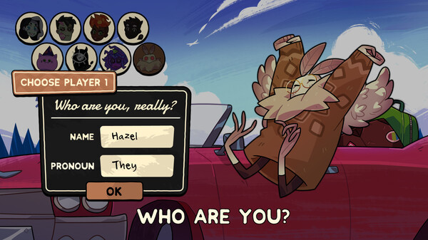 Игра Monster Roadtrip Playable character - Hazel, скриншот