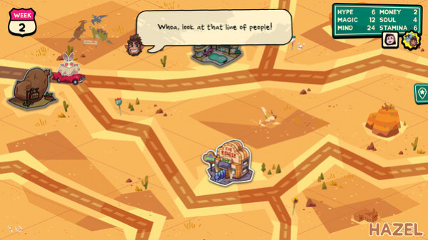 Игра Monster Roadtrip Playable character - Hazel, скриншот