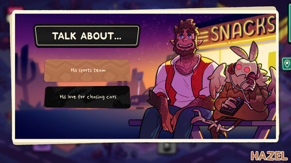 Игра Monster Roadtrip Playable character - Hazel, скриншот