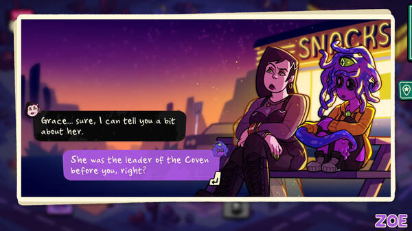 Игра Monster Roadtrip Playable character - Zoe, скриншот