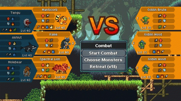 Игра Monster Sanctuary, скриншот