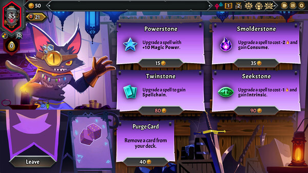 Игра Monster Train 2, скриншот