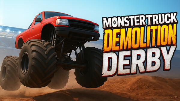 Игра Monster Truck Demolition Derby, скриншот