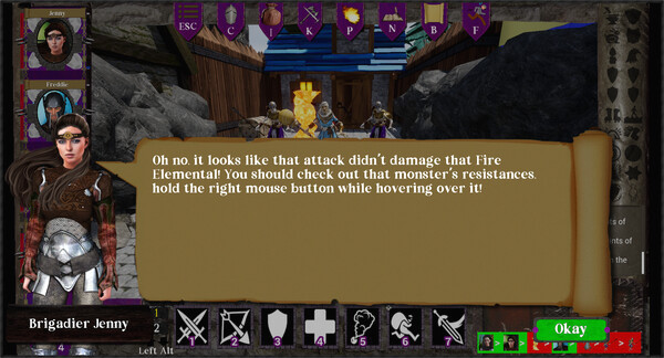 Игра Monsters of Mican, скриншот