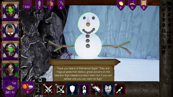 Игра Monsters of Mican, скриншот