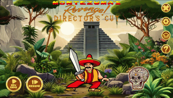 Игра Montezuma's Revenge - Director's Cut, скриншот