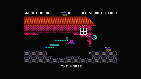 Игра Monty on the Run (CPC/Spectrum), скриншот