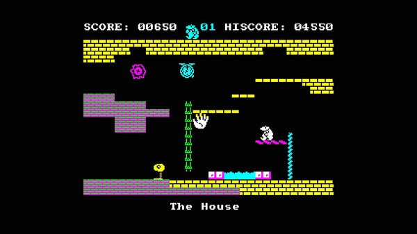 Игра Monty on the Run (CPC/Spectrum), скриншот