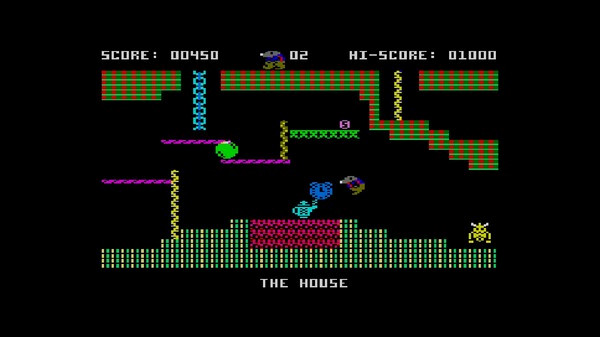 Игра Monty on the Run (CPC/Spectrum), скриншот