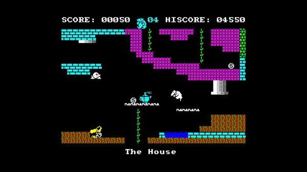 Игра Monty on the Run (CPC/Spectrum), скриншот