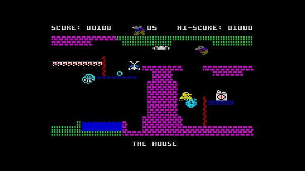 Игра Monty on the Run (CPC/Spectrum), скриншот