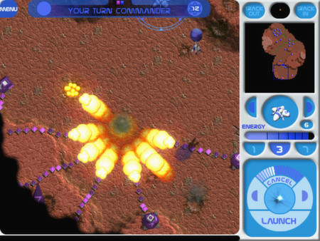 Игра MoonBase Commander, скриншот