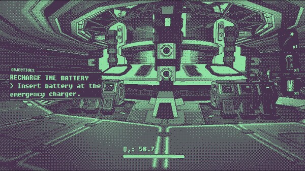 Игра Moonbase Lambda, скриншот