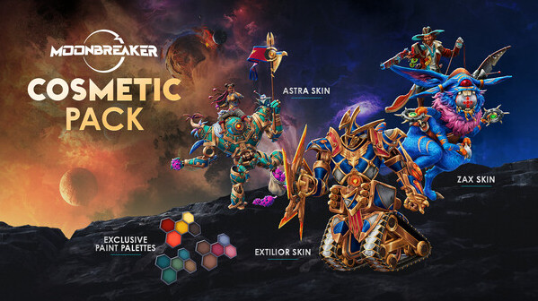 Игра Moonbreaker - Cosmetic Pack, скриншот