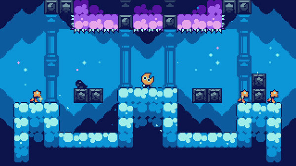 Игра Moonleap, скриншот