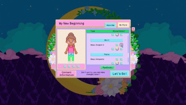 Игра Moonlight In Garland, скриншот