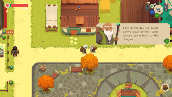 Игра Moonlighter, скриншот