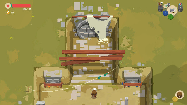 Игра Moonlighter, скриншот