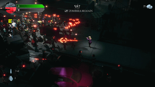 Игра Moonlit Carnage, скриншот