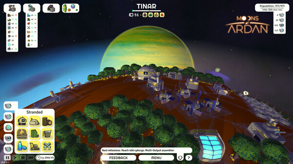 Игра Moons of Ardan, скриншот