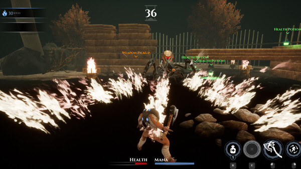 Игра Mordar Warrior, скриншот