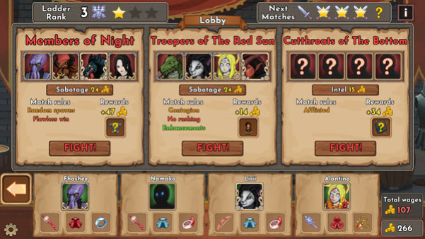 Игра Mortal Glory - Fresh Blood DLC, скриншот