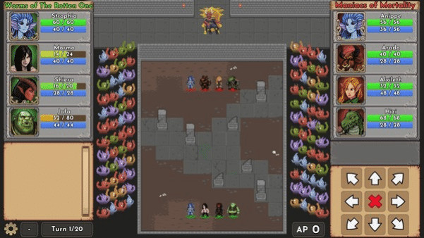 Игра Mortal Glory, скриншот