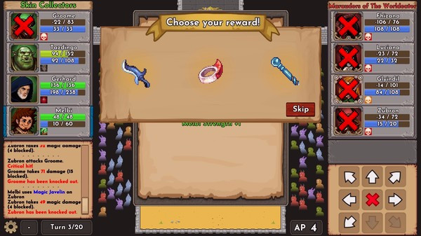 Игра Mortal Glory, скриншот