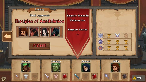 Игра Mortal Glory, скриншот