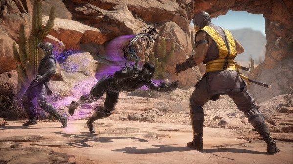 Игра Mortal Kombat 11 Klassic Arcade Ninja Skin Pack 1, скриншот