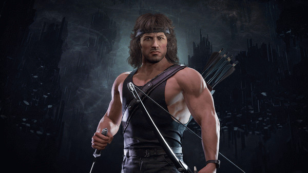 Игра Mortal Kombat 11 Rambo, скриншот
