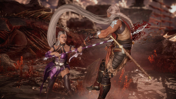 Игра Mortal Kombat 11 Sindel, скриншот