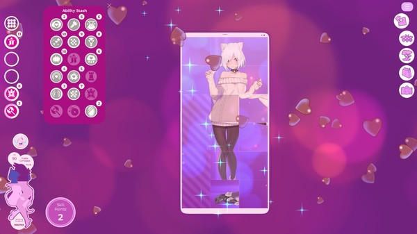 Игра Загадочная Неку Вайфу 3, скриншот